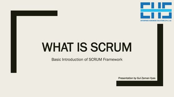 Scrum basics