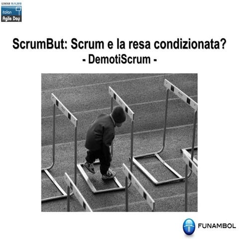 Scrumbuts - Italian Agile Day 2010