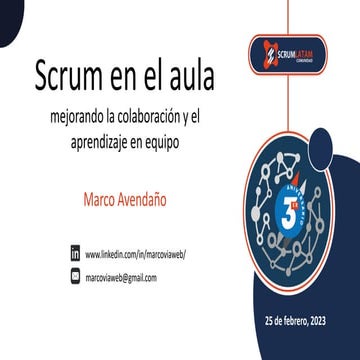 Scrum en el aula - mejorando la colaboración y el aprendizaje en equipo