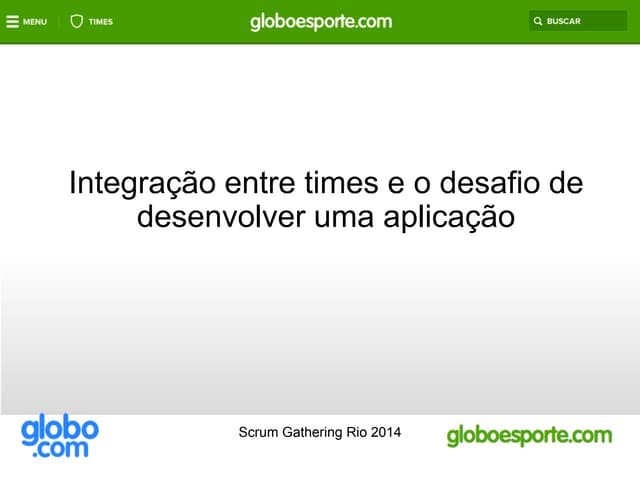 Scrum Gathering Rio 2014