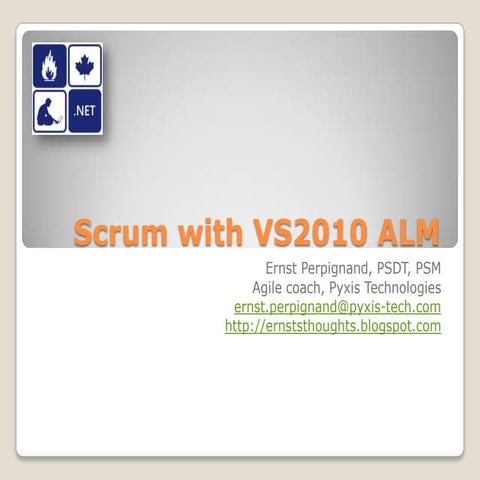 Scrum In Vs2010