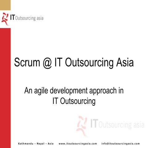 Scrum for IT Offshore & IT Outsourcing in Asia