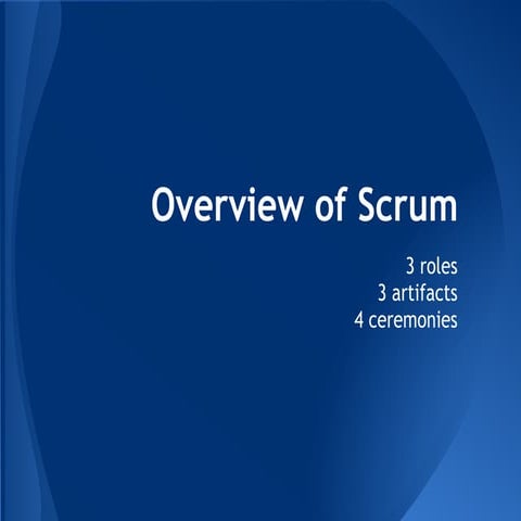 Scrum master