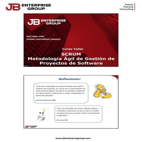 Scrum Master - Developer Capitulo 1