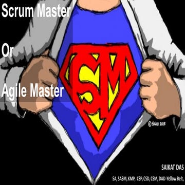 Scrum master &amp; agile master