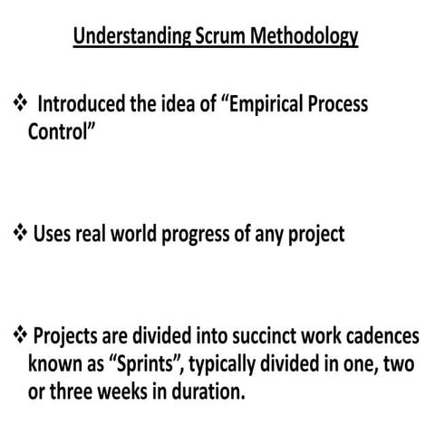 An Introduction to Scrum methodology