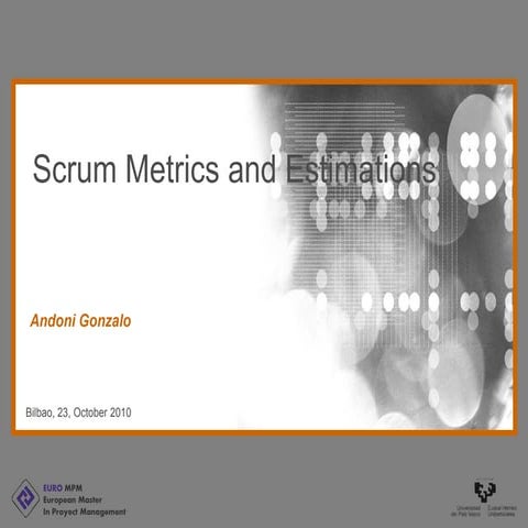Scrum metrics