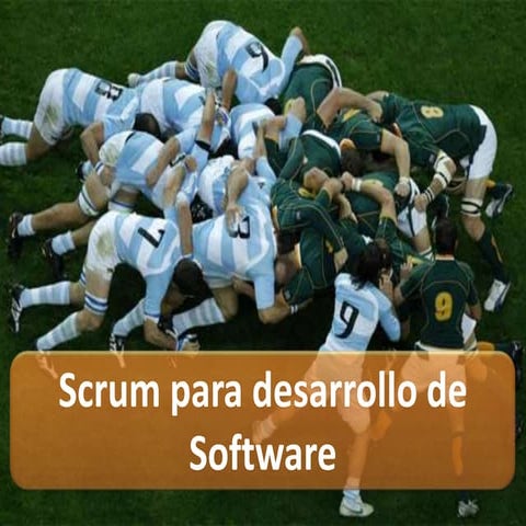 Scrum para desarrollo de software