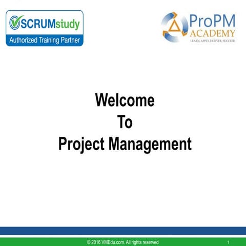 Scrum Master Certification | PPTX