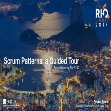 Scrum Patterns: a Guided Tour - SGRio 2017