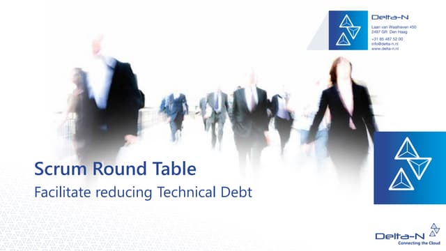 Scrum Technical Debt Impacts Transparency Scrum round table technical debt | PPT
