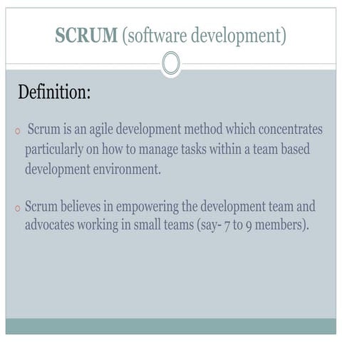 Scrum (software development)