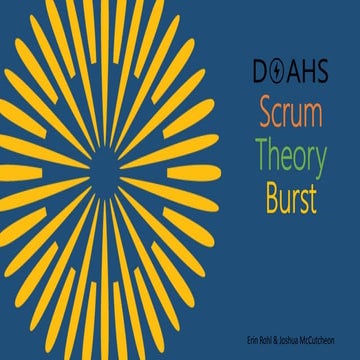 Scrum theory burst