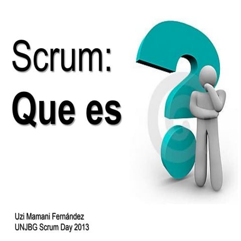 Que es Scrum?