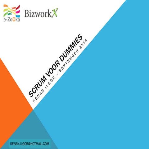Scrum voor Dummies by kenan ilgor