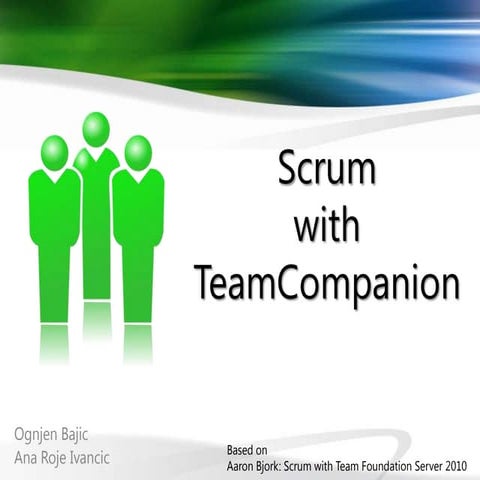 Scrum with TeamCompanion