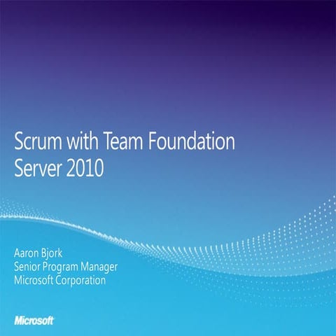 Scrumwithtfs2010 091012094150-phpapp02