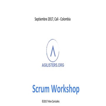 Scrum workshop