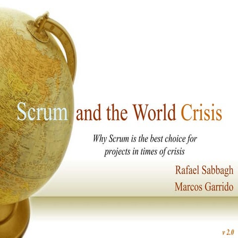 Scrum e a Crise Mundial