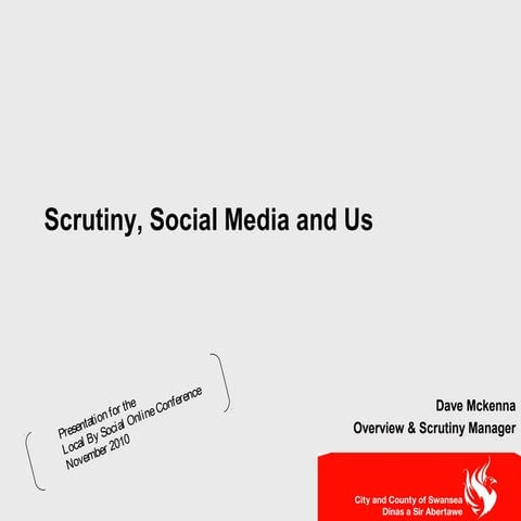 Scrutiny social media and us
