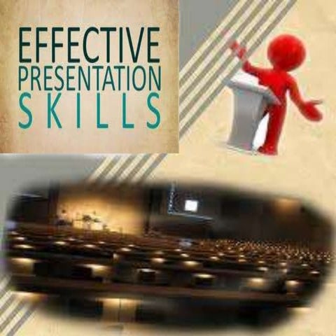 effective presentation skills | PPT image.
