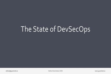 SCS DevSecOps Seminar - State of DevSecOps