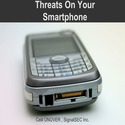 Reversing Mobile - Swiss Cyber Storm 2011, Switzerland