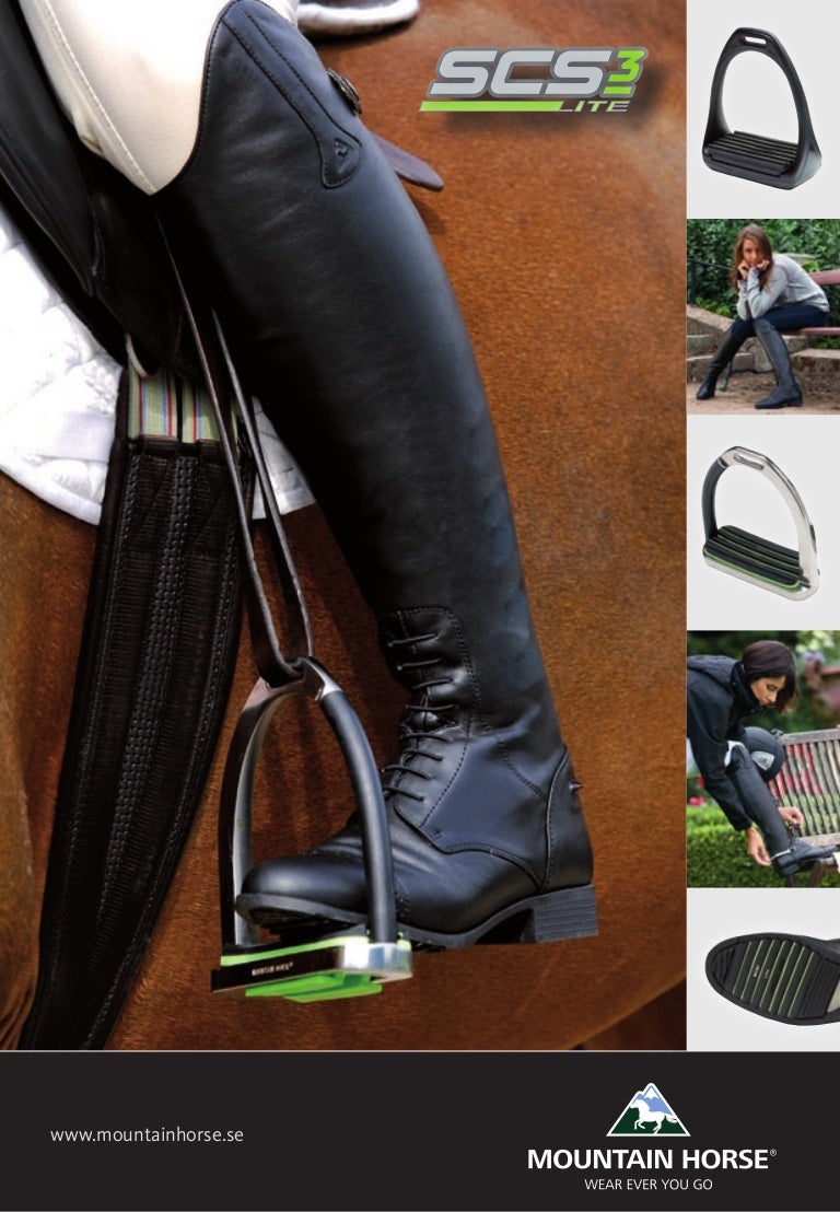 mountain horse safety boots