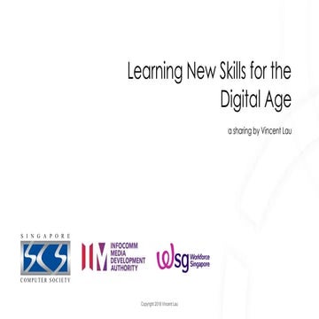 Learning New Skills for the Digital Age