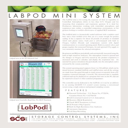 SCS Labpod Mini