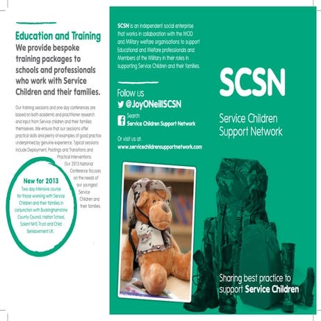Scsn  flyer information 2013