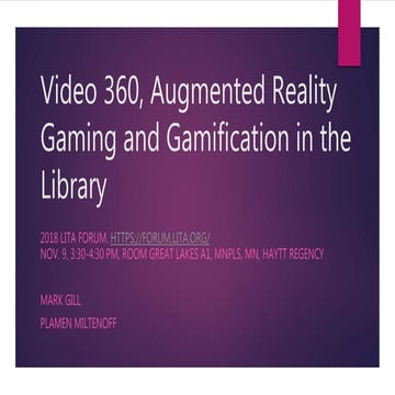 SCSU Augmented Reality Library Tour