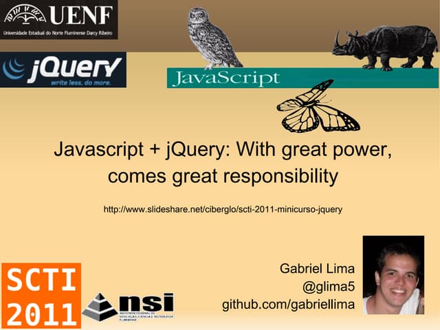 Scti 2011 minicurso jquery