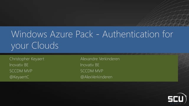 Multi-Factor Authentication for your clouds