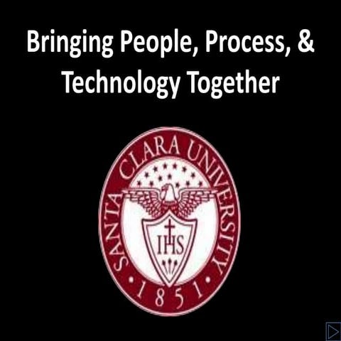 Bringing People, Process, & Technology Together
