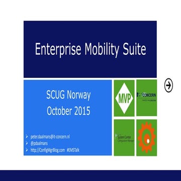 Enterprise Mobility Suite