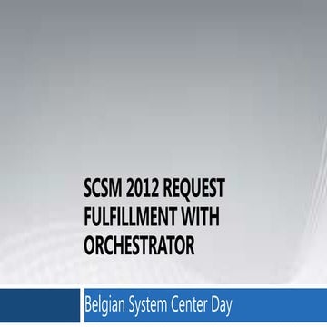 Scug nov system center day