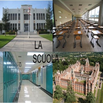 vado a scuola