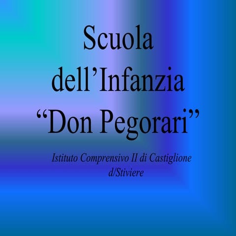 presentazione scuola gozzolina