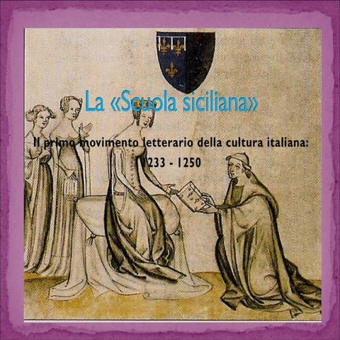 La "Scuola siciliana"