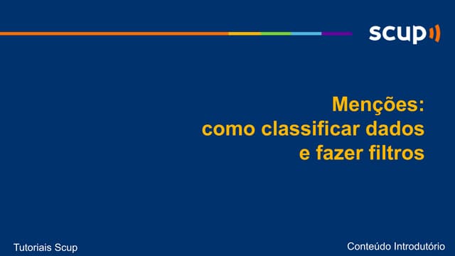[Scup] Tutorial: Menções - Como cla...