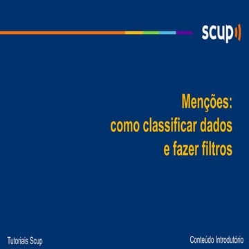 [Scup] Tutorial: Tudo sobre tags | PDF