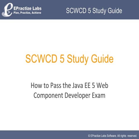 SCWCD 5 study guide