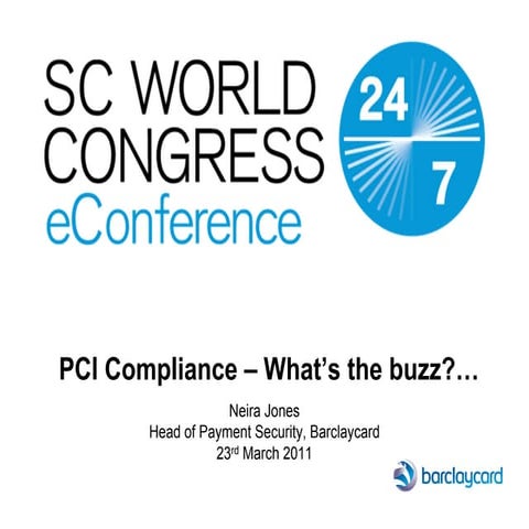 Sc World Congress Econference March 2011