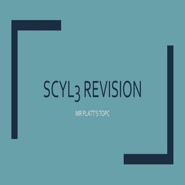 AQA Sociology A2 SCLY3 revision