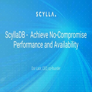 Scylla db deck, july 2017