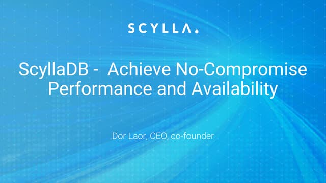 Scylla db deck, july 2017