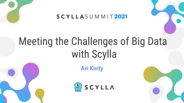 Meeting the challenges of OLTP Big Data with Scylla