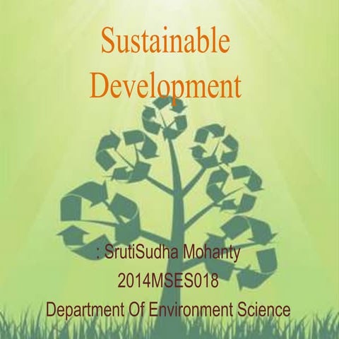 Sustainable Development