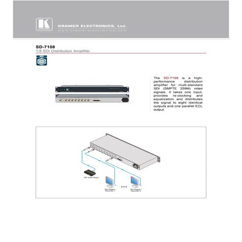 Kramer PT-101-HDCP | PDF